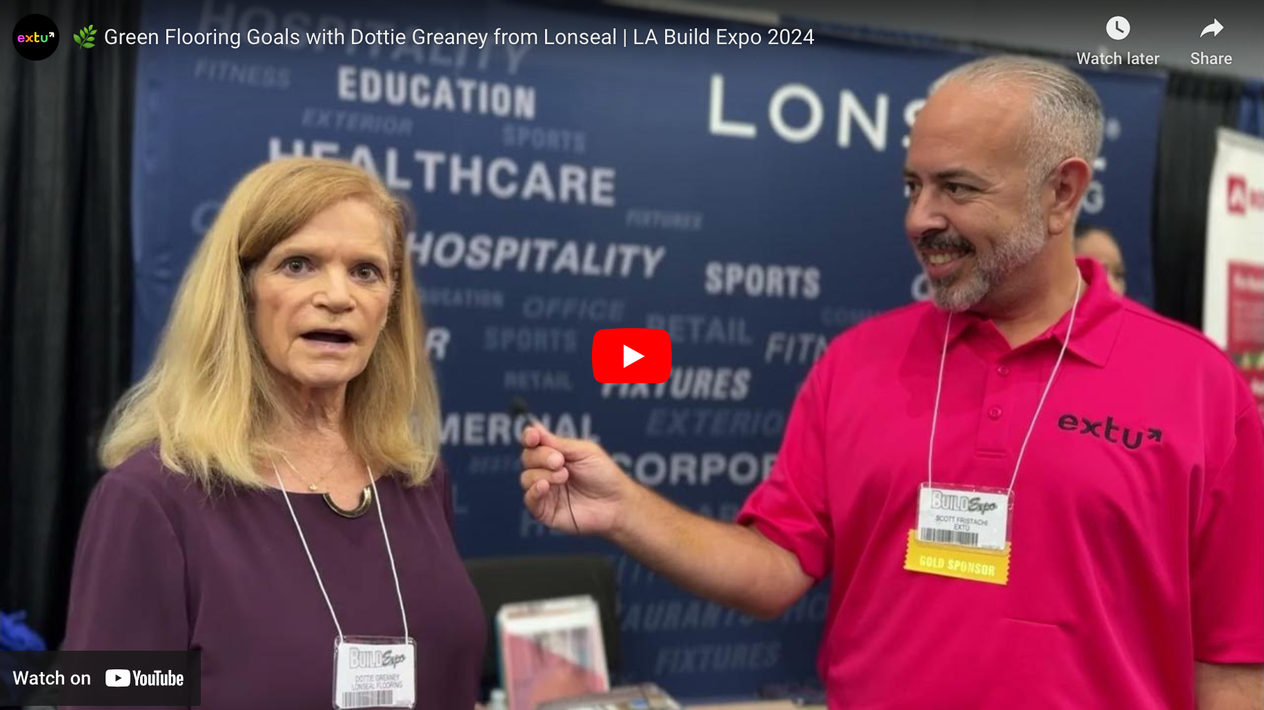 Lonseal Flooring Showcases Green Technology at Los Angeles Build Expo